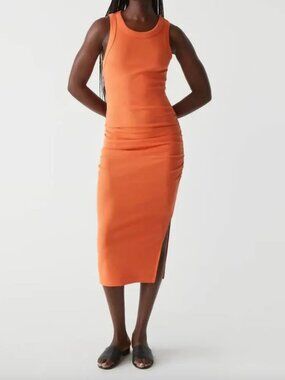 Michael Stars Wren Rouched Midi Dress NWT XL (3)